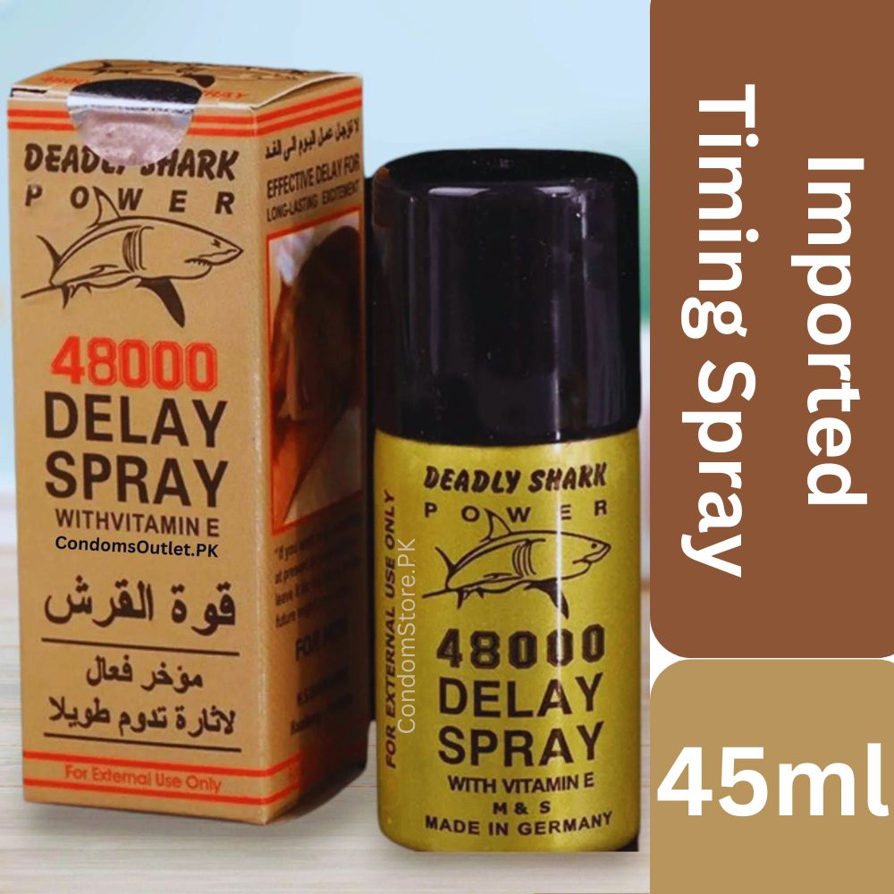 Deadly Shark Power 48000 Delay Spray with Vitamin E