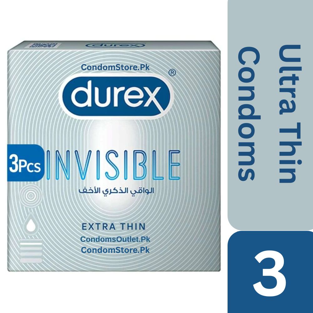 Durex Invisible Condoms 3s