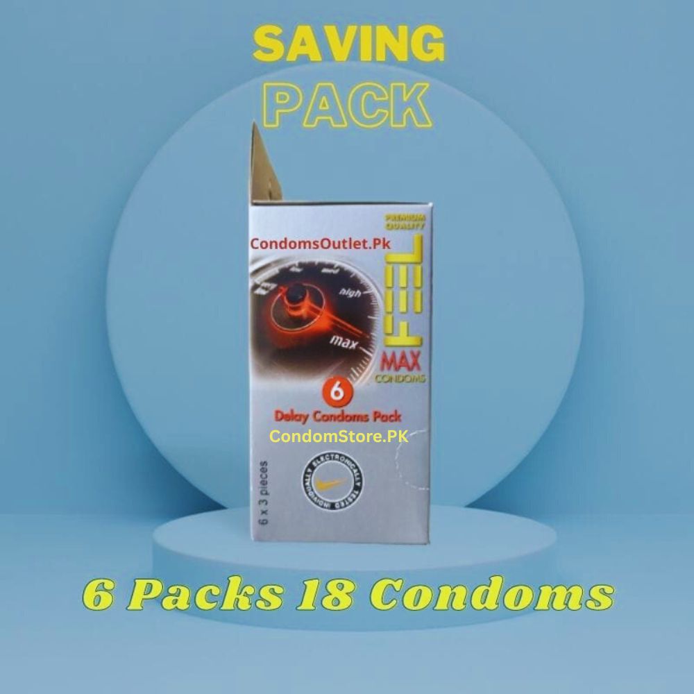 Feel Max Condoms Box