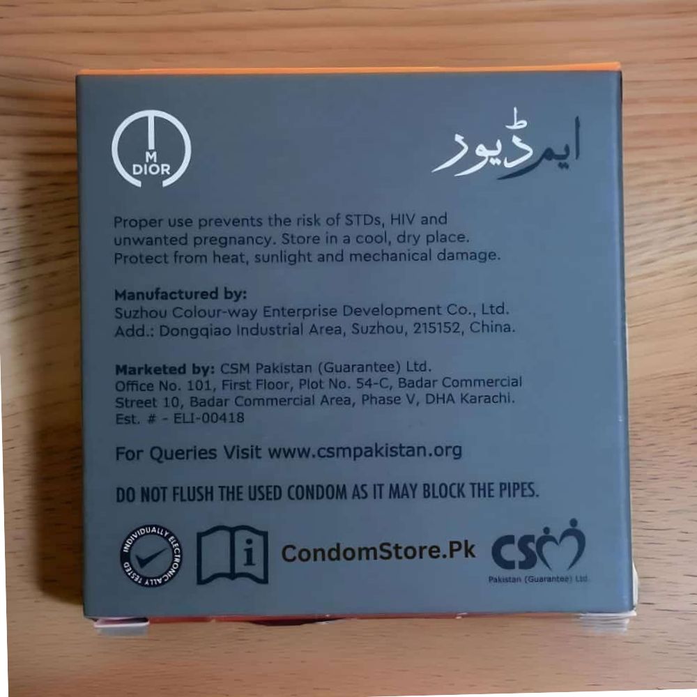 M Dior Delay Condom