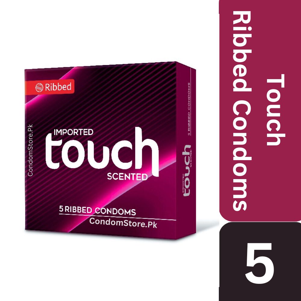 Touch Ribbed Condoms