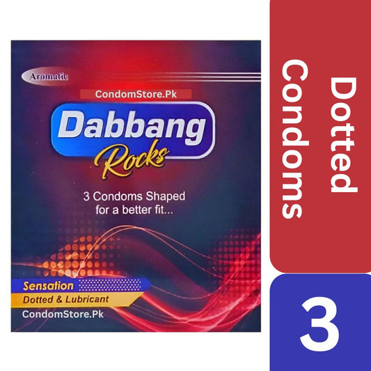 Dabbang Dotted Condoms 3s
