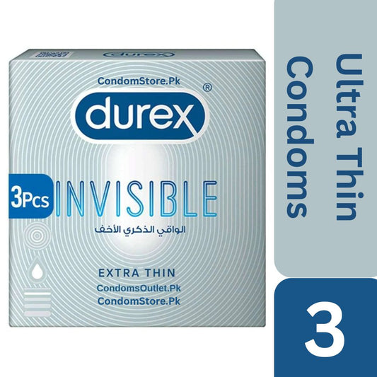 Durex Invisible Condoms 3s