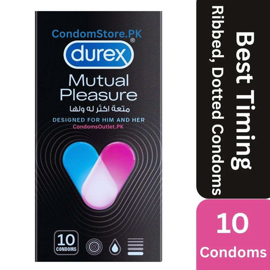Durex Mutual Pleasure Condoms 10s