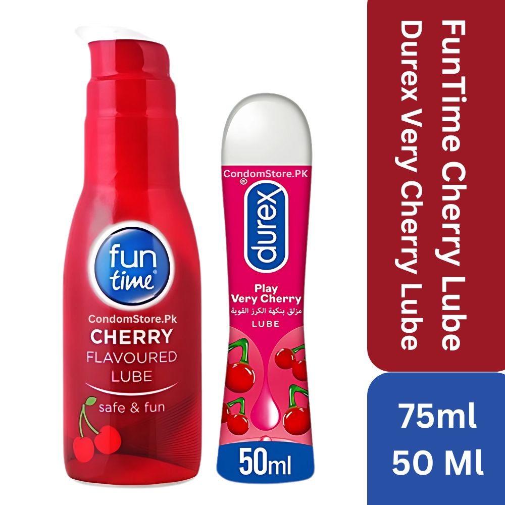 Durex Very Cherry + Funtime Cherry Lube