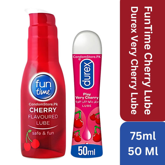 Durex Very Cherry + Funtime Cherry Lube