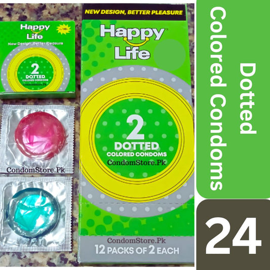Happy Life Dotted Condoms Dispenser