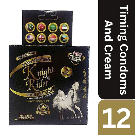 Knight Rider Condoms + Cream