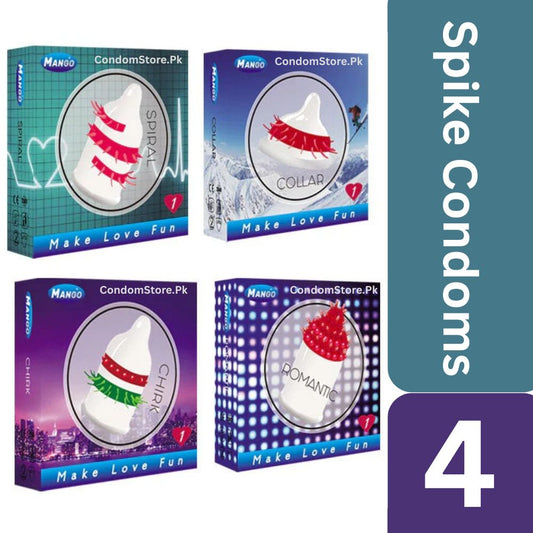 Mango Spike Condoms Bundle