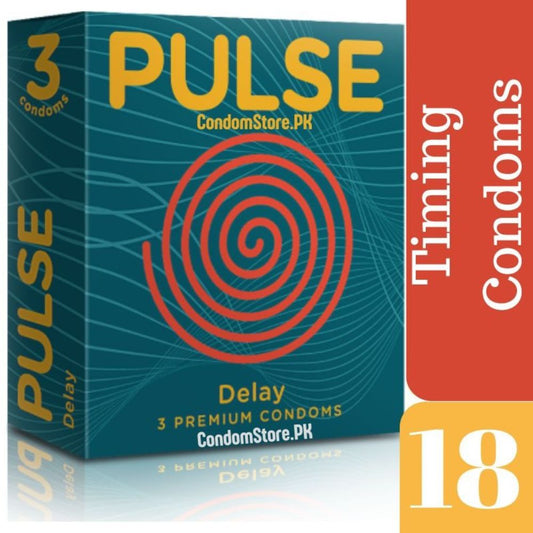 Pulse Delay Condoms 18 Timing Condoms