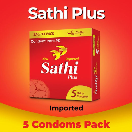 Sathi Plus 5 Delay Condoms