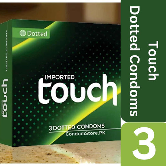 Touch Dotted Condoms 3s