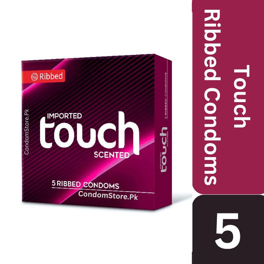 Touch Ribbed Condoms
