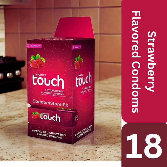 Touch Strawberry Condom Dispenser