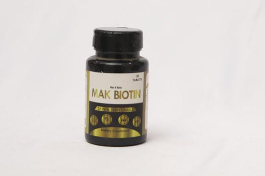 Mak Biotin - Skin & Shiny Nails - 30 Tablets