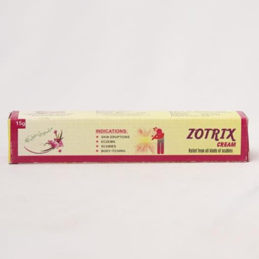 Zotrix Cream - Body Itching cream - 15g