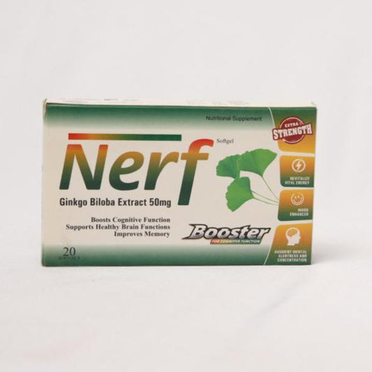 Nerf – Brain Function Support - 20 softgels